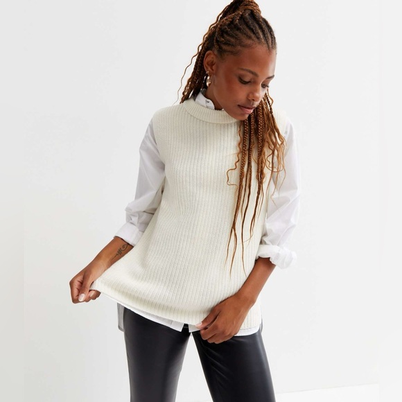 New Look knit sweater vest - Picture 3 of 4